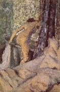 Edgar Degas take a bath in the morning oil painting on canvas